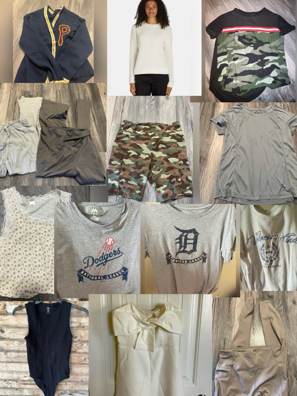 Assorted clothing pieces